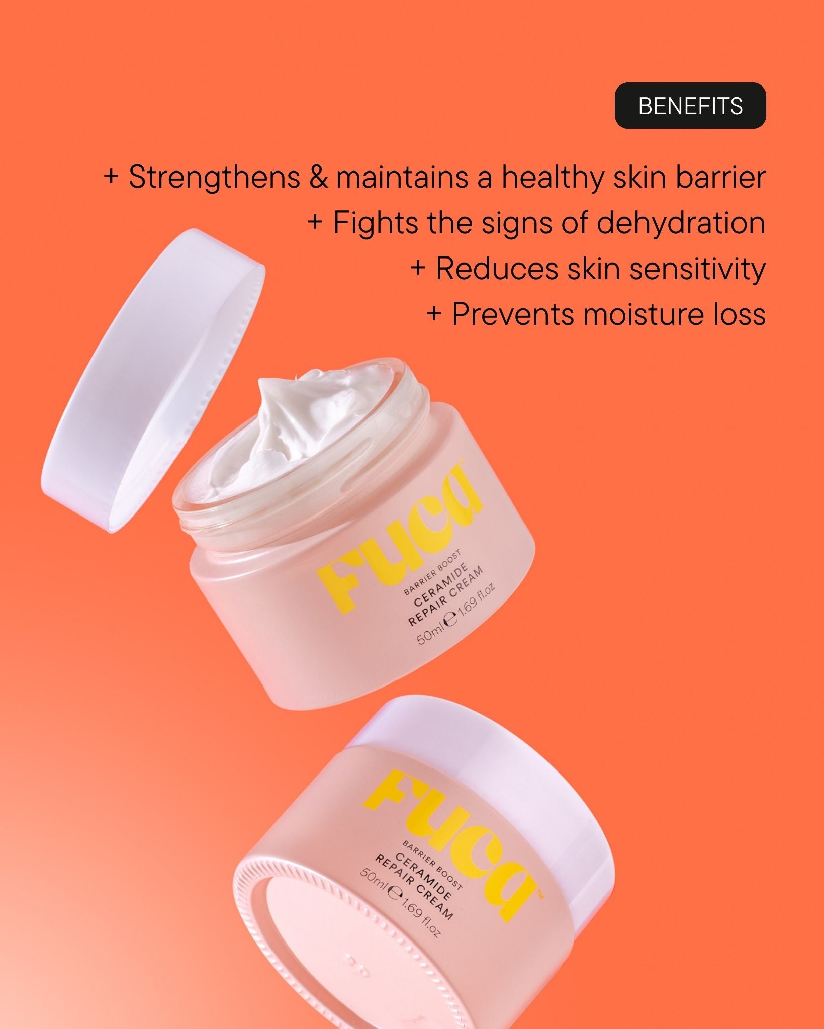フェイスクリーム FUKA Barrier Boost Ceramide Repair Cream – Fuca Clean Skincare