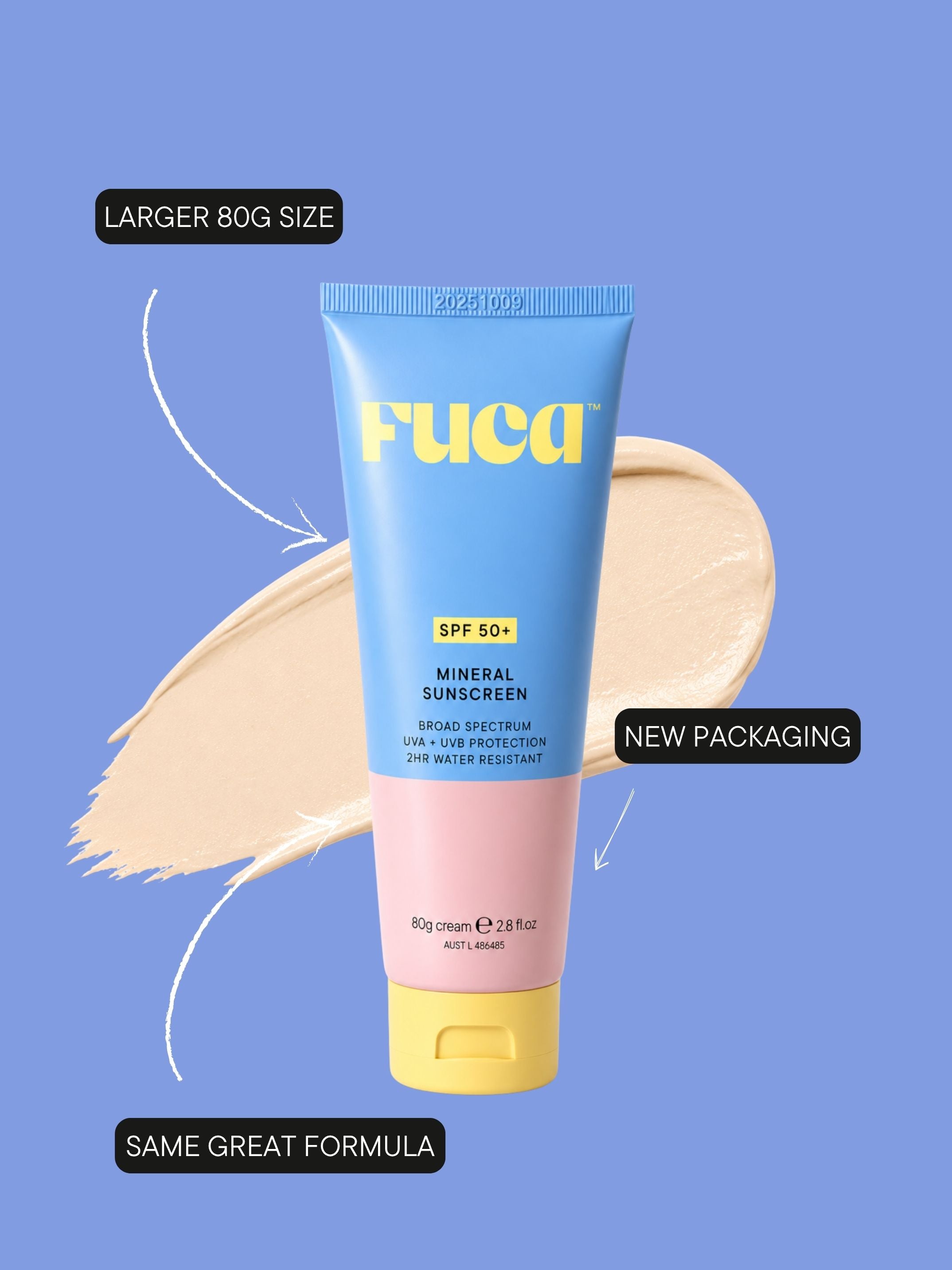 SPF 50+ Mineral Sunscreen - PREORDER SENDING THURSDAY 23rd JULY