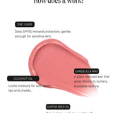 Lip & Cheek Balm SPF50 in BLOOM